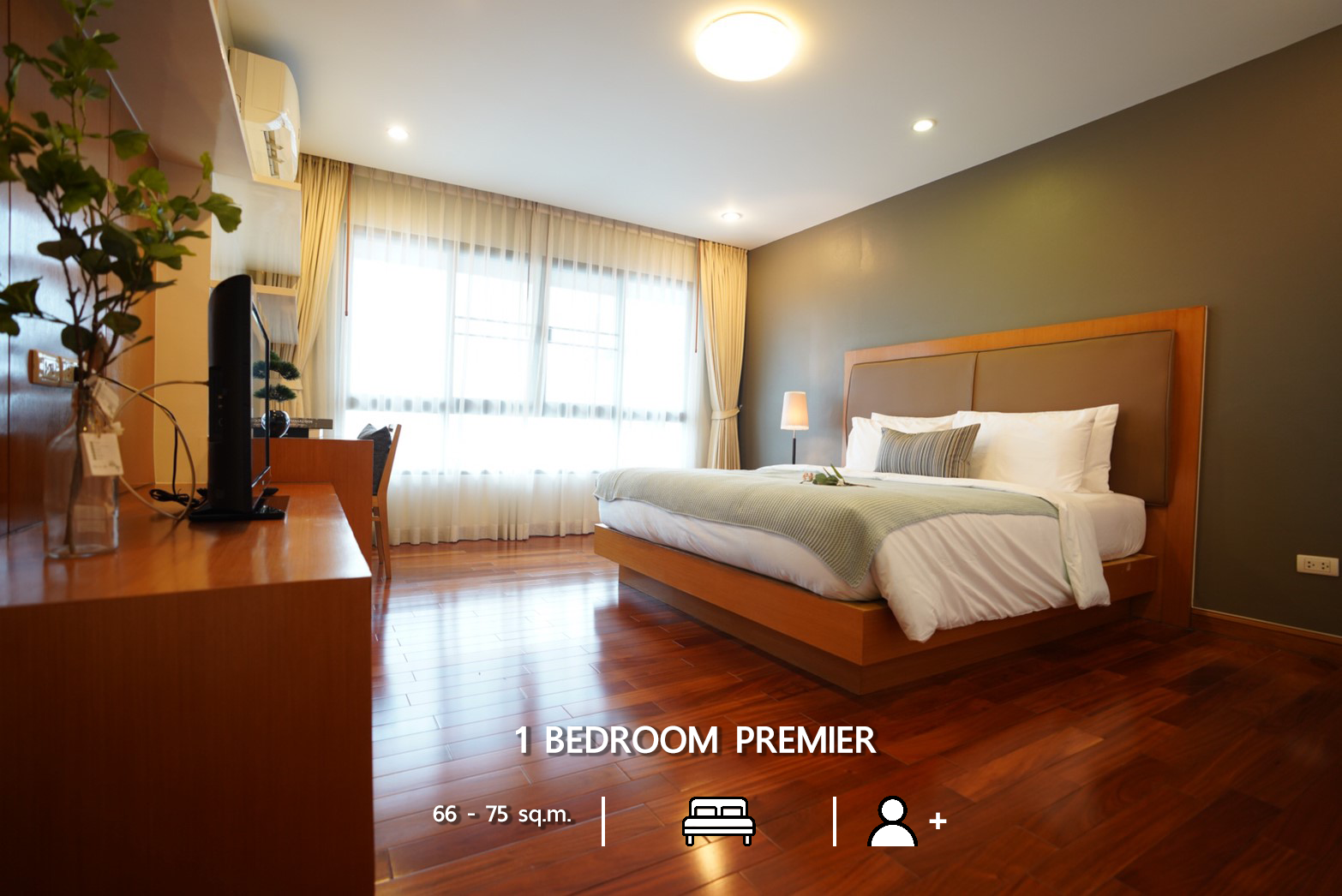 1 Bedroom Premier Sunshine Sriracha Hotel & Service Apartment